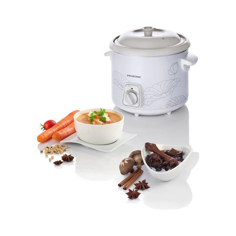 Pensonic PSC-101 Ceramic Slow Cooker 1.0L 220-240V Comfortable Handle | TBM Online