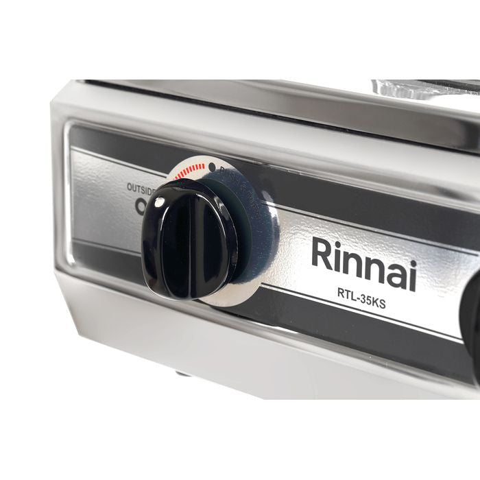 Rinnai RTL.35KS FULL SS Single Gas Burner Stove Full SS Body | TBM - Your Neighbourhood Electrical Store