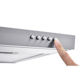 Rinnai RH-S65A-SSVR Slim Cooker Hood Suction Power 490M3/HR 60CM | TBM Online