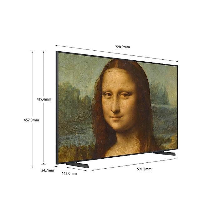 Samsung QA43LS03BAKXXM 43" 4K QLED Smart TV The Frame Art Mode | TBM Online