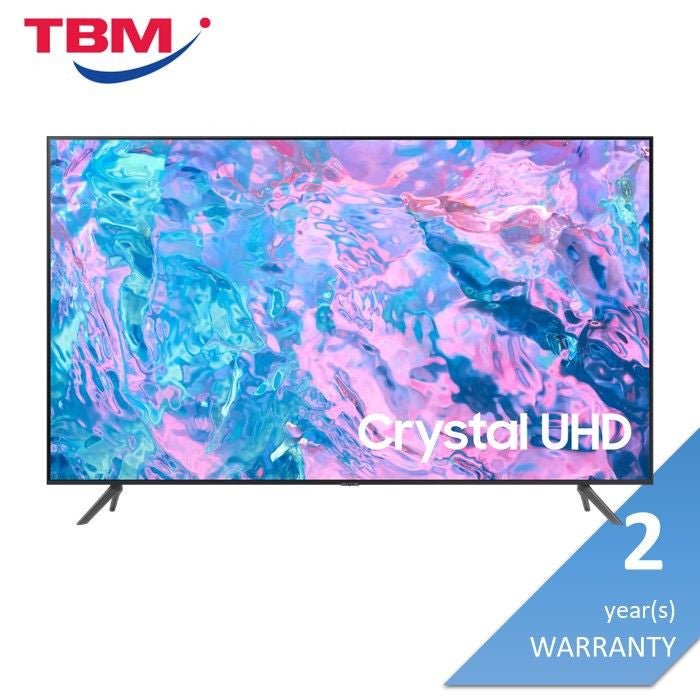 Samsung UA43CU7100KXXM 43" 4K UHD Crystal Smart TV | TBM Online