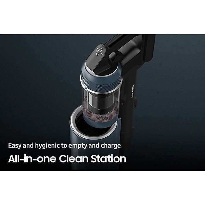 Samsung VS20A958F3B/ME Vacuum Cleaner BESPOKE Jet Premium All In One Clean Station 210w Midnight Blue | TBM Online