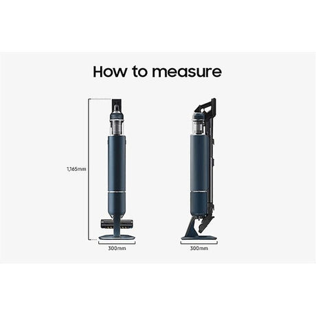 Samsung VS20B958F3B/ME Vacuum Cleaner Bespoke Jet Premium All In One Clean Station 210W Midnight Blue | TBM Online
