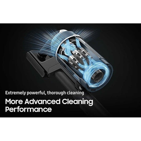 Samsung VS20B958F3B/ME Vacuum Cleaner Bespoke Jet Premium All In One Clean Station 210W Midnight Blue | TBM Online