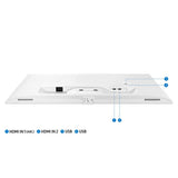 Samsung LS32BM501EEXXS 32" Smart Monitor White | TBM Online