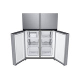 Samsung RF48A4000M9/ME Fridge 4 Doors G511L Digital Inverter Twin Cooling Silver | TBM Online