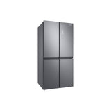 Samsung RF48A4000M9/ME Fridge 4 Doors G511L Digital Inverter Twin Cooling Silver | TBM Online