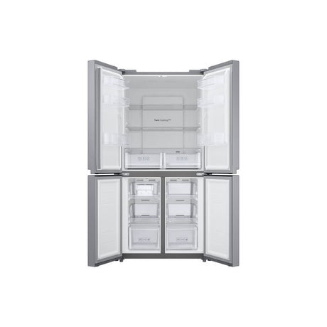 Samsung RF48A4000M9/ME Fridge 4 Doors G511L Digital Inverter Twin Cooling Silver | TBM Online