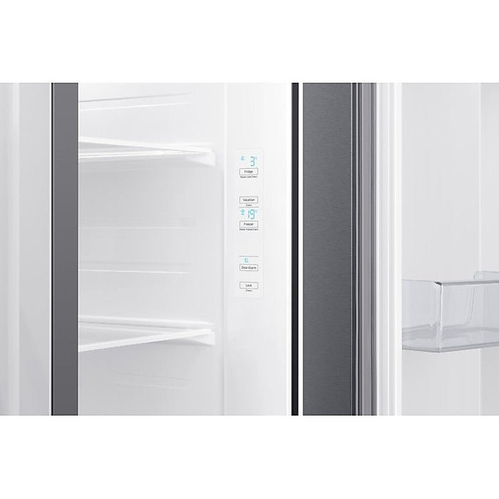 Samsung RS62R5031SL/ME Side By Side Fridge Spacemax Metal Cooling Dit EZ Clean Steel G680L | TBM Online