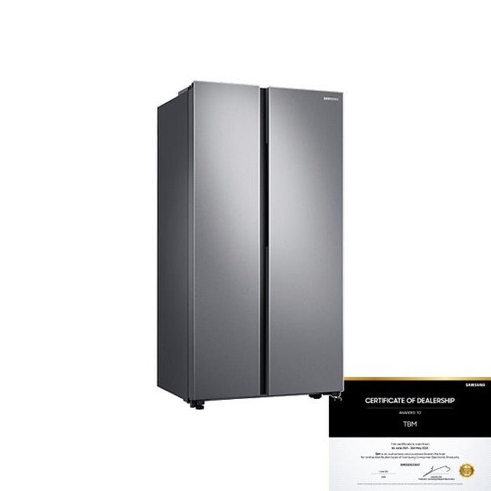 Samsung RS62R5031SL/ME Side By Side Fridge Spacemax Metal Cooling Dit EZ Clean Steel G680L | TBM Online