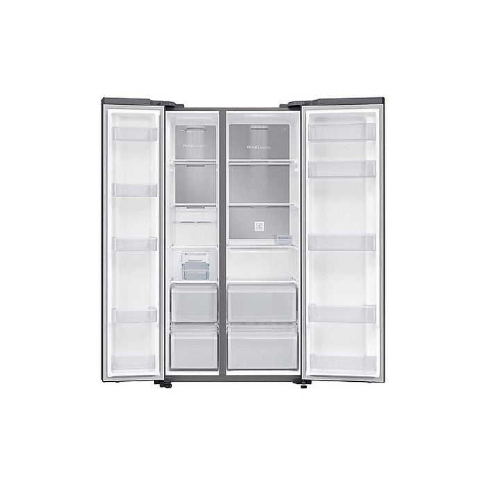 Samsung RS62R5031SL/ME Side By Side Fridge Spacemax Metal Cooling Dit EZ Clean Steel G680L | TBM Online