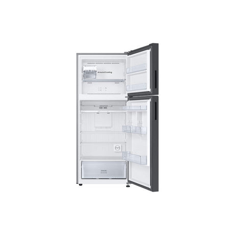 Samsung RT38CB66448AME 2 Doors Fridge BESPOKE Top Mount Freezer Clean Glass G393L White Navy | TBM Online