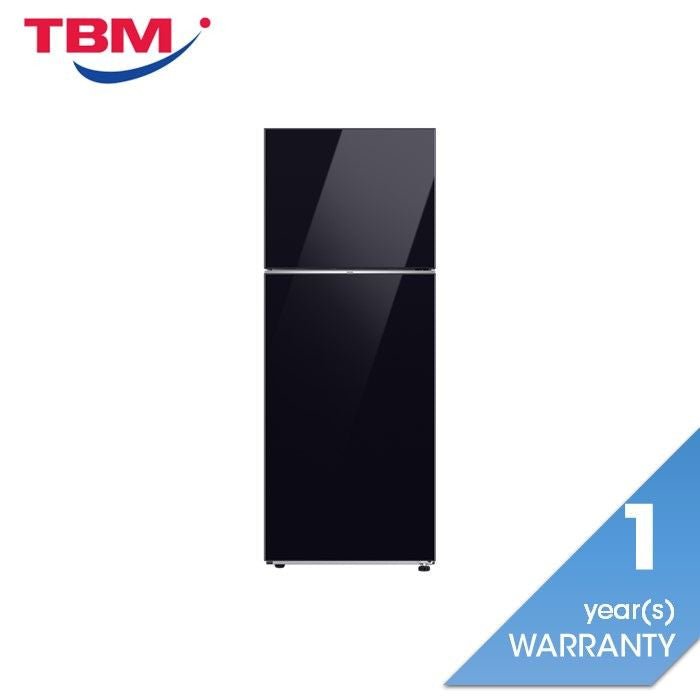 Samsung RT47CB664422ME 2 Doors Fridge BESPOKE Smarthing AI All Around Cooling 476L Clean Black | TBM Online