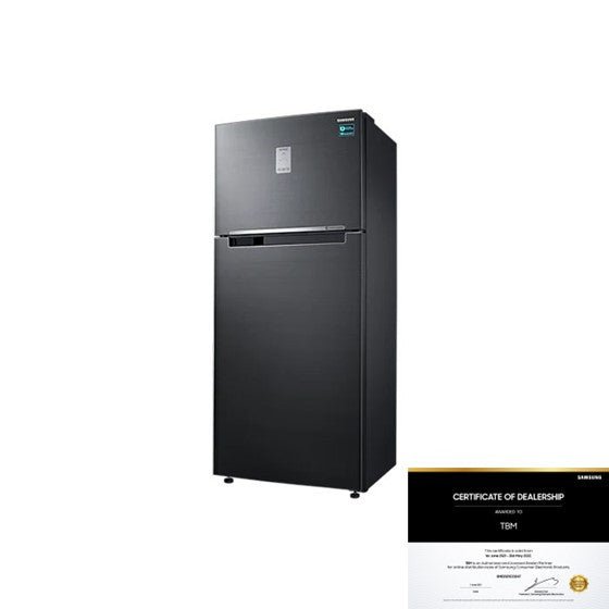 Samsung RT53K6271BS/ME 2 Doors Fridge Digital Inverter Twin Cooling Plus G620L Black Stainless | TBM Online