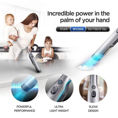 Shark WV205 Handheld Vacuum 115W Blue | TBM Online