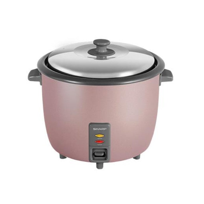 Sharp KSH228SPK Conventional Rice Cooker 2.2L Non Stick Inner Pot Auto Keep Warm Stainless Steel Lid | TBM Online