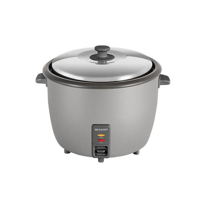 Sharp KSH288SSL Conventional Rice Cooker 2.8L Non Stick Inner Pot Auto Keep Warm Stainless Steel Lid | TBM Online