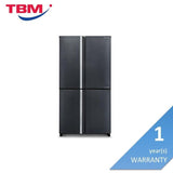 Sharp SJF921VMSS Fridge 4 Doors G750L PCI J-Tech Inverter Hybrid Cooling | TBM Online