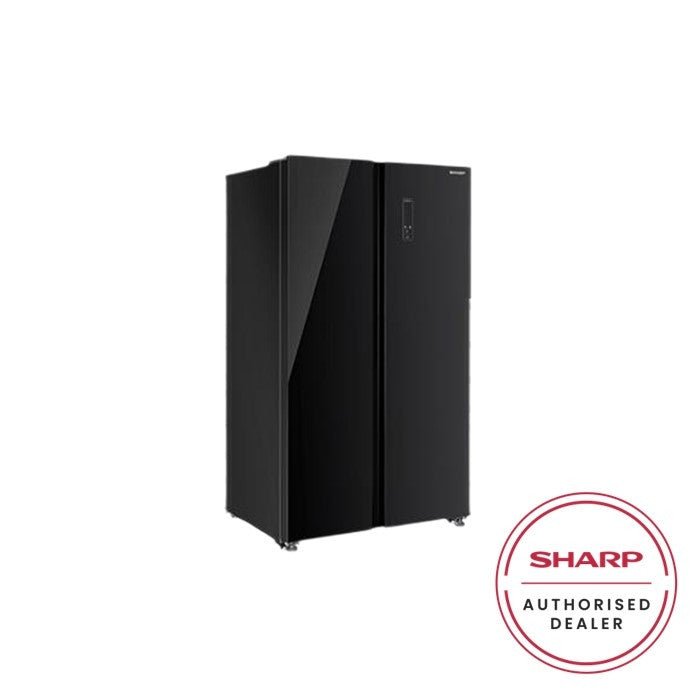 Sharp SJX6322GK Side-By-Side Fridge 620L Inverter Multi Air Flow | TBM Online