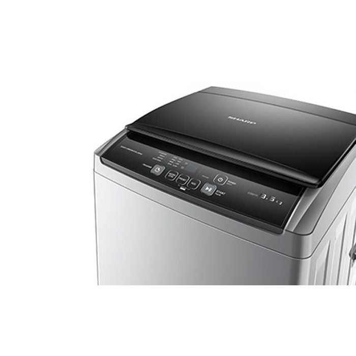Sharp ES821X Top Load Washer S/Steel Tub 8.5 KG | TBM Online