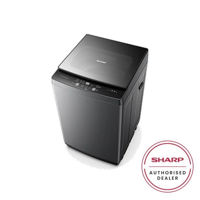Sharp ESX1021 Top Load Washer LED Display Stainless Steel Tub 10.5 KG | TBM Online