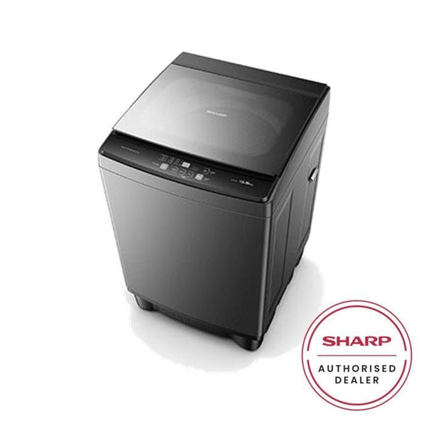 Sharp ESX1521 Top Load Washer LED Display Stainless Steel Tub 15.5 KG | TBM Online