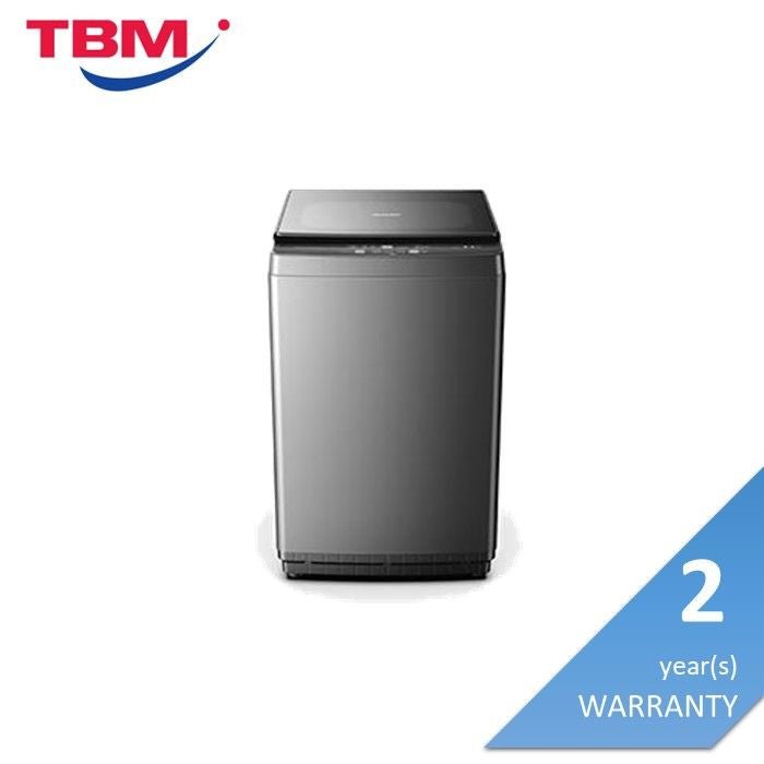 Sharp ESX8521 Top Load Washer LED Display Stainless Steel Tub 8.5 KG | TBM - Your Neighbourhood Electrical Store