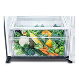Sharp SJP601MFMS Fridge 2 Doors G610L Inverter Silver Metal | TBM Online