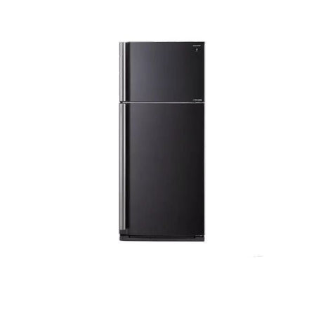 Sharp SJP735MBK Fridge 2 Doors G720L J-TECH Inverter Mega Freezer PCI Indoor Ice Macker Black | TBM Online