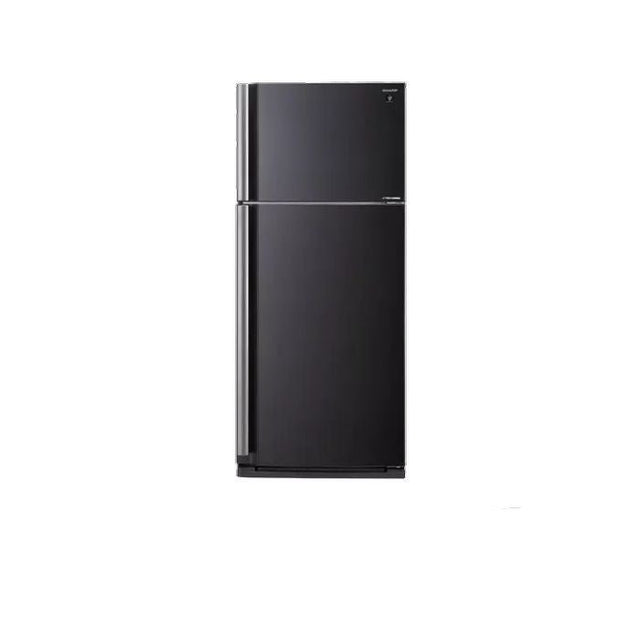 Sharp SJP735MBK Fridge 2 Doors G720L J-TECH Inverter Mega Freezer PCI Indoor Ice Macker Black | TBM Online