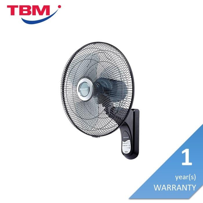 Sharp PJW169RGY 16" Wall Fan With Remote Control | TBM Online