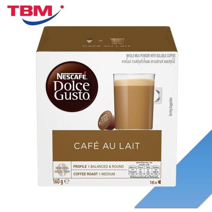 Nescafe Dolce Gusto 12488314 Café Au Lait | TBM Online