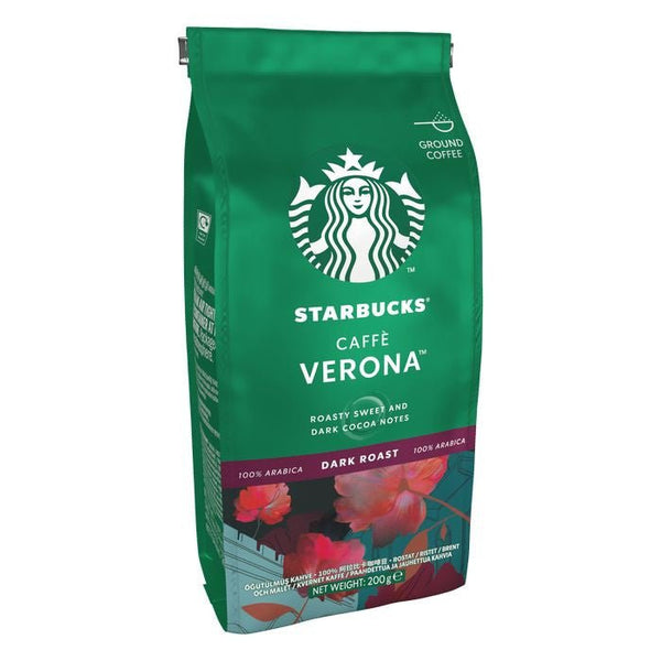 Starbucks 12488864 Dark Café Verona Roast & Ground 200G | TBM Online