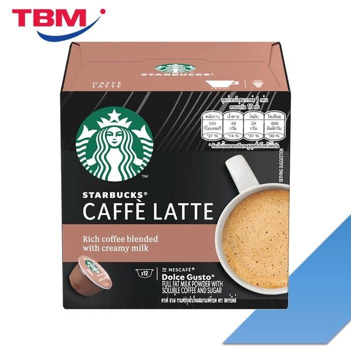 Starbucks Nescafe 12501458 White Cafe Latte Capsules | TBM - Your Neighbourhood Electrical Store