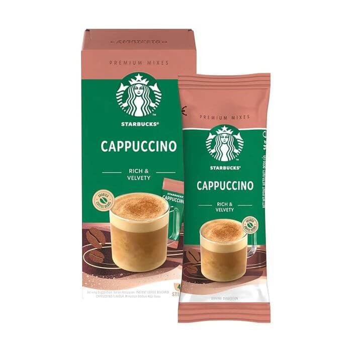 Starbucks 12515364 Premium Mixes Cappuccino | TBM Online