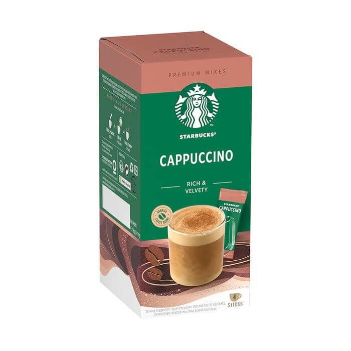Starbucks 12515364 Premium Mixes Cappuccino | TBM Online