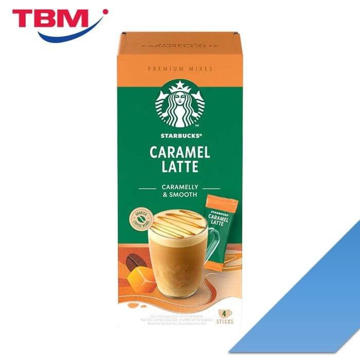 Starbucks 12515748 Premium Mixes Caramel Latte | TBM Online