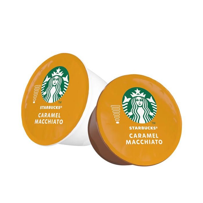Starbucks Nescafe Dolce Gusto 12536013 White Caramel Macchiato Capsules | TBM Online