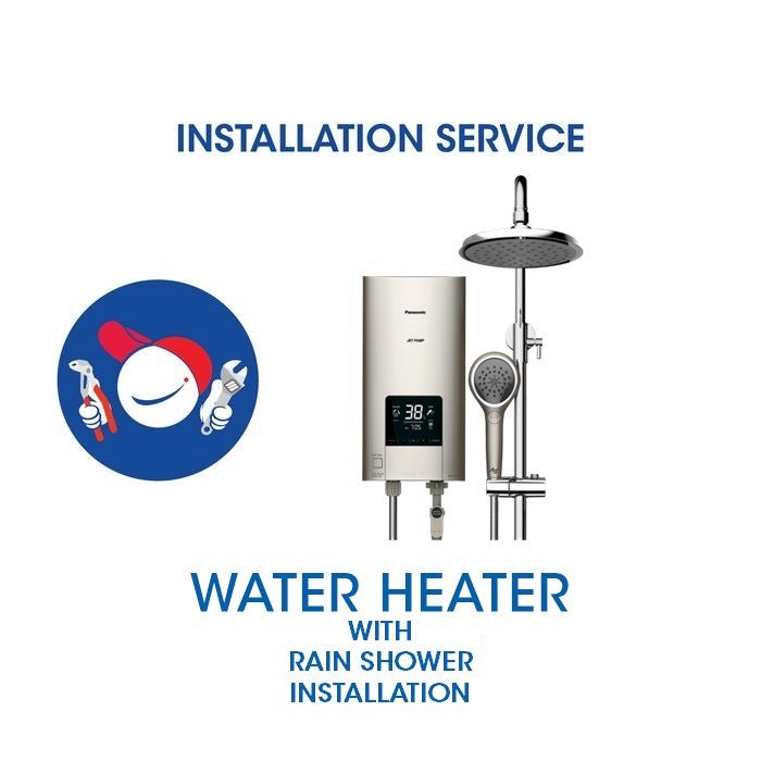 Home Shower with Rain Shower New Installation Work | TBM Online
