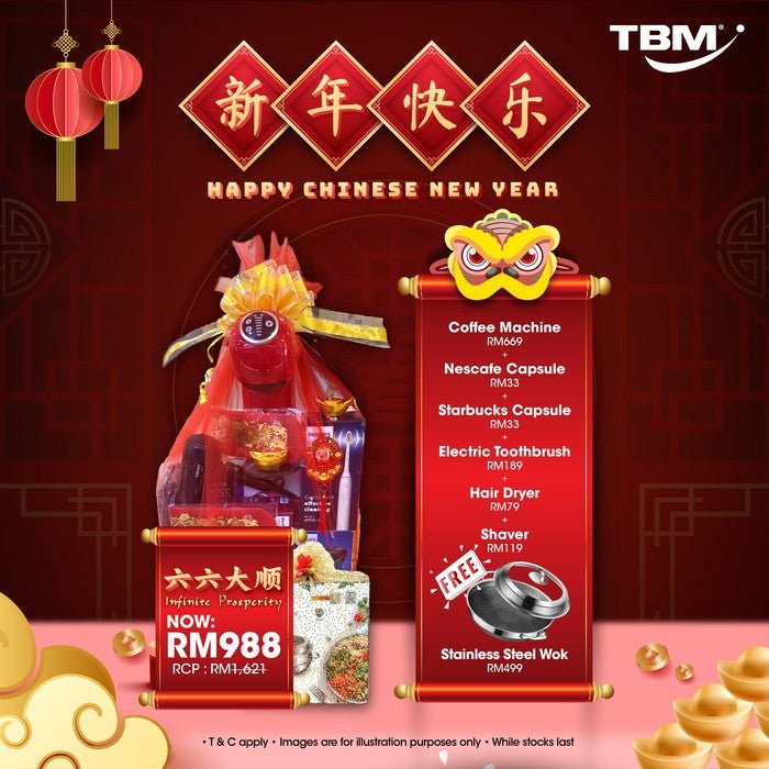 TBM Gift Hamper - Infinite Prosperity Hamper 【 六六大顺 】 | TBM Online