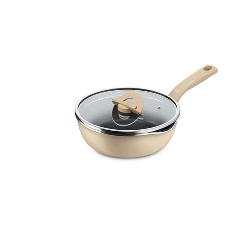 Tefal G16725 One-Pick-Pot-Pan With Lid 22cm Beige BEIGE | TBM Online