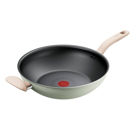 Tefal G17916 Cookware SO Matcha Wokpan With Lid 30cm | TBM Online