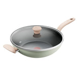 Tefal G17916 Cookware SO Matcha Wokpan With Lid 30cm | TBM Online