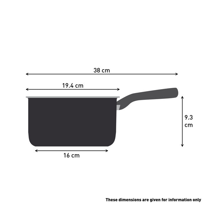 Tefal G17923 Cookware SO Matcha Saucepan With Lid 18CM | TBM Online