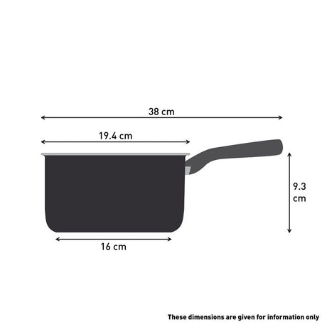 Tefal G17923 Cookware SO Matcha Saucepan With Lid 18CM | TBM Online