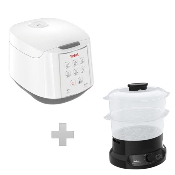 Tefal RK7321 PLUS VC1398 Jar Rice Cooker Fuzzy Logic Spherical Pot 1.8L + VC1398 | TBM Online