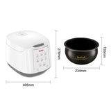 Tefal RK7321 Jar Rice Cooker Fuzzy Logic Spherical Pot 1.8L | TBM Online