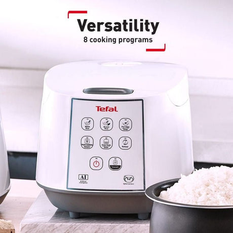 Tefal RK7321 Jar Rice Cooker Fuzzy Logic Spherical Pot 1.8L | TBM Online