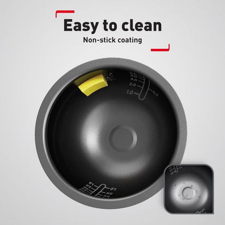 Tefal RK7321 Jar Rice Cooker Fuzzy Logic Spherical Pot 1.8L | TBM Online