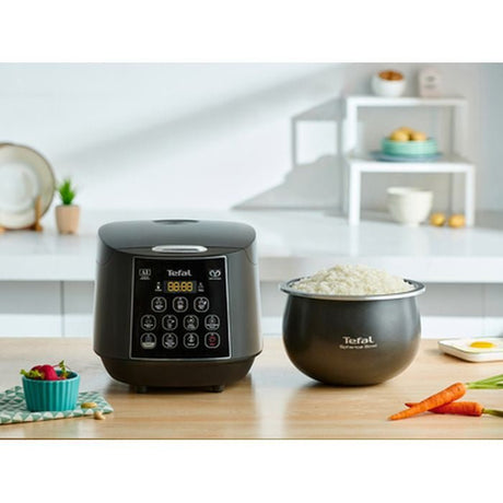 Tefal RK736B Jar Rice Cooker 1.8L Fuzzy Logic Spherical Pot | TBM Online
